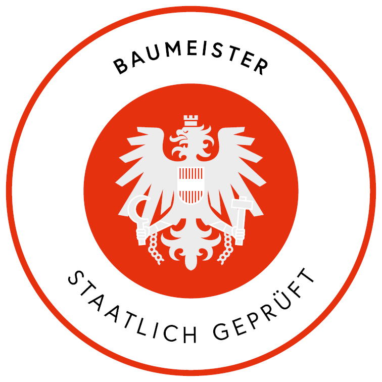 WKO Gütesiegel - staatlich geprüfter Baumeister - der Chronos Wohnbau Gruppe GmbH