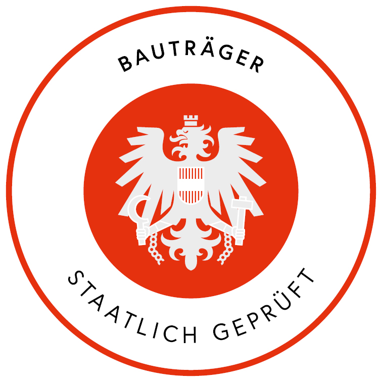 WKO Gütesiegel - staatlich geprüfter Bauträger - der Chronos Wohnbau Gruppe GmbH