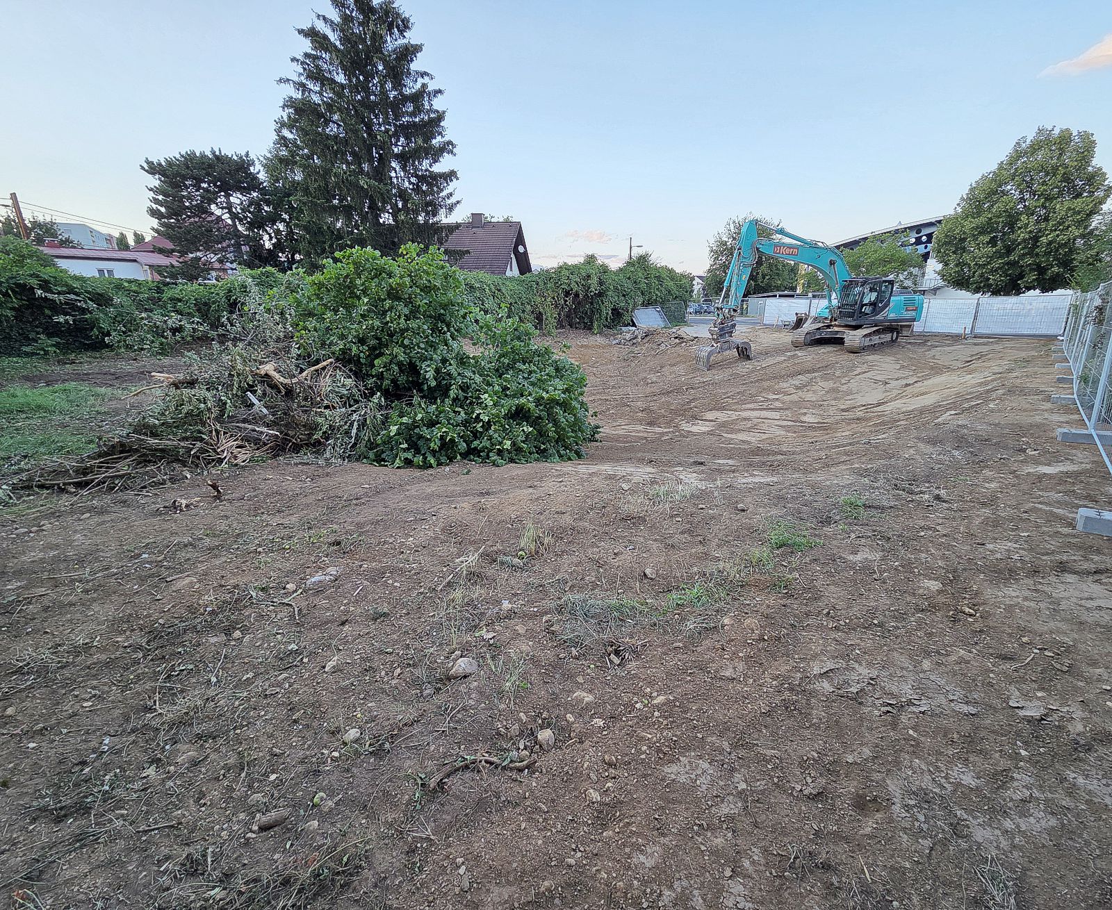 Abbruch abgeschlossen - Anton-Mell-Weg 6, Graz-Straßgang