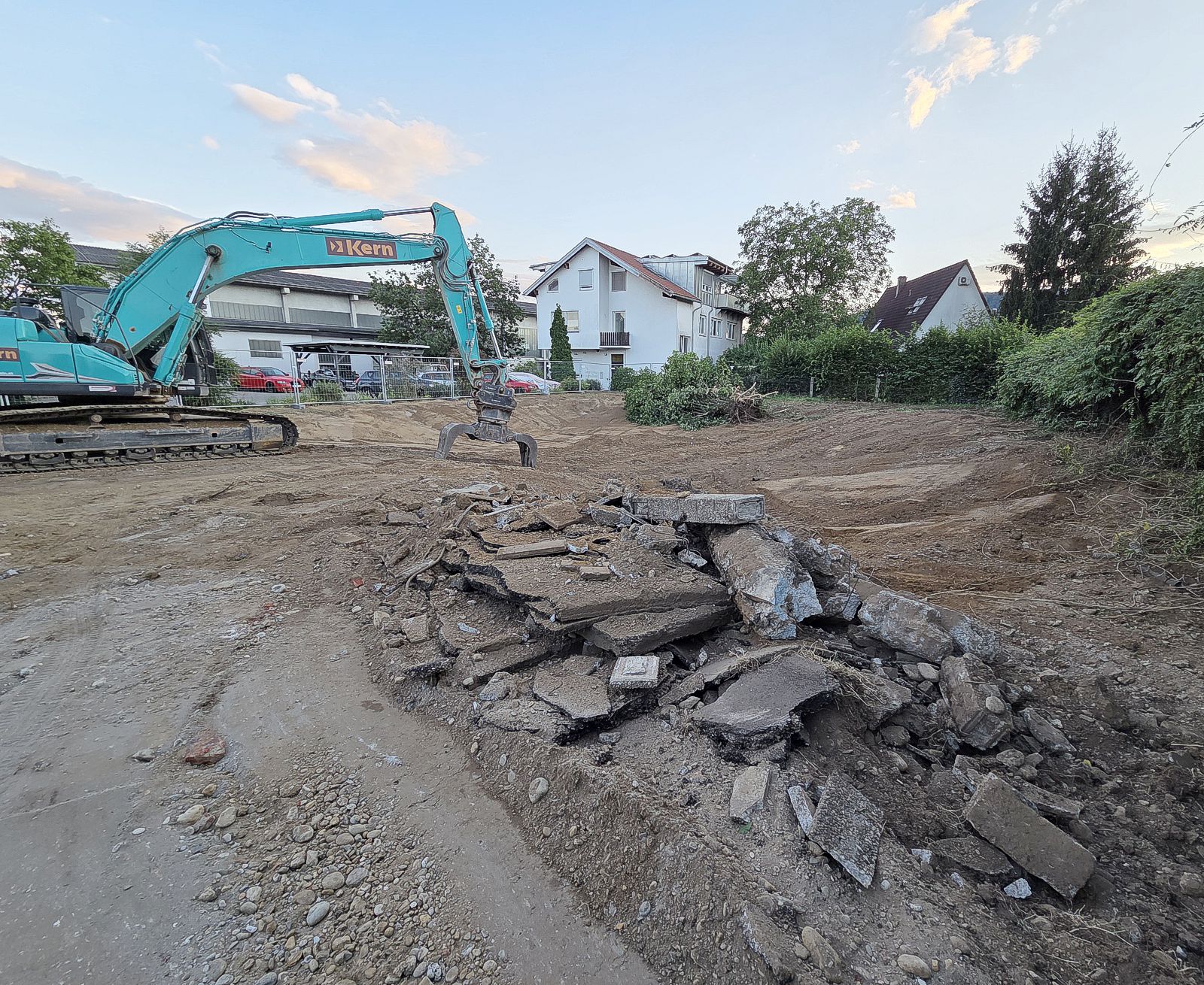 Abbruch abgeschlossen - Anton-Mell-Weg 6, Graz-Straßgang