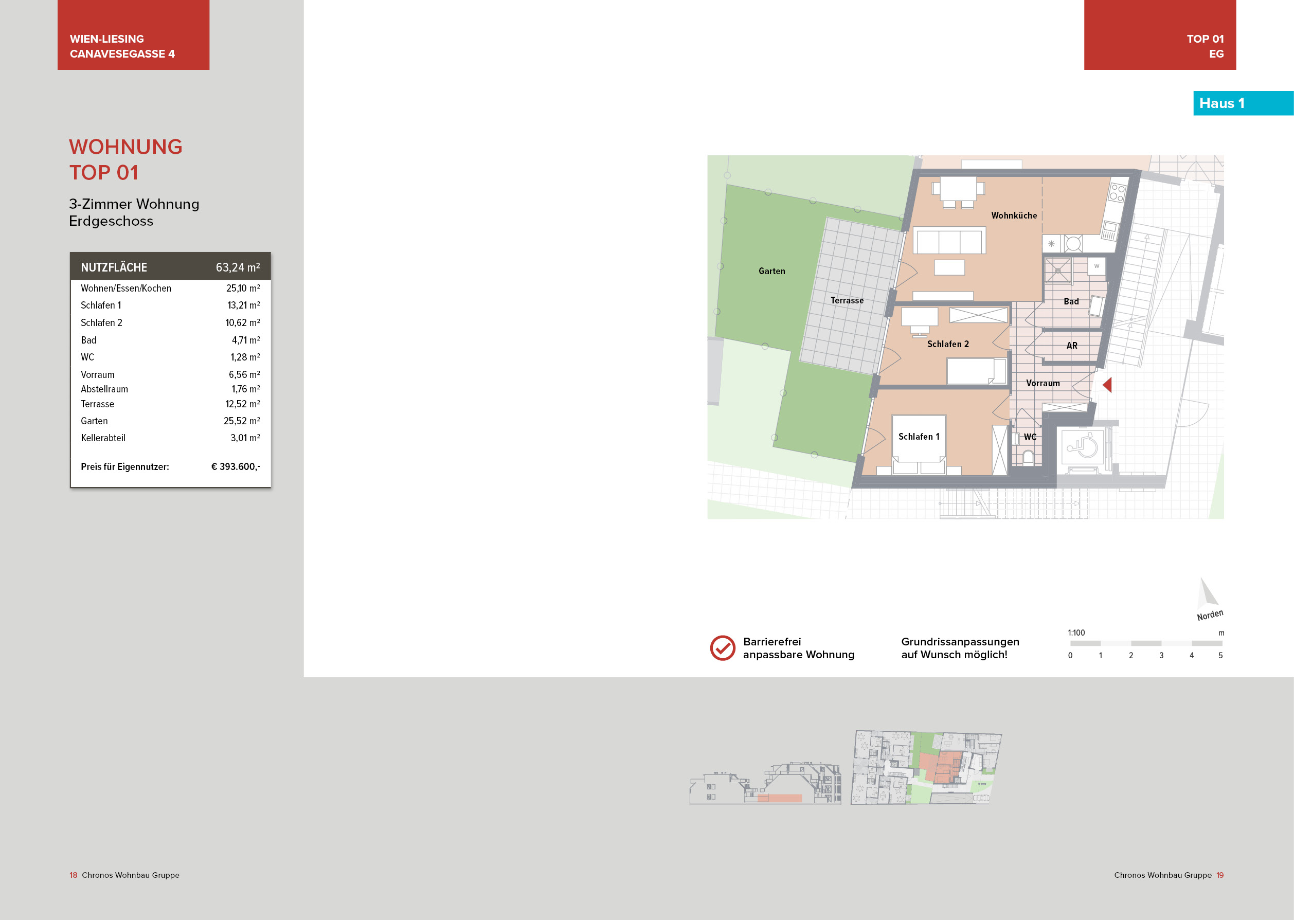 Top 01 (Haus 1) - Canavesegasse 4, Wien-Liesing