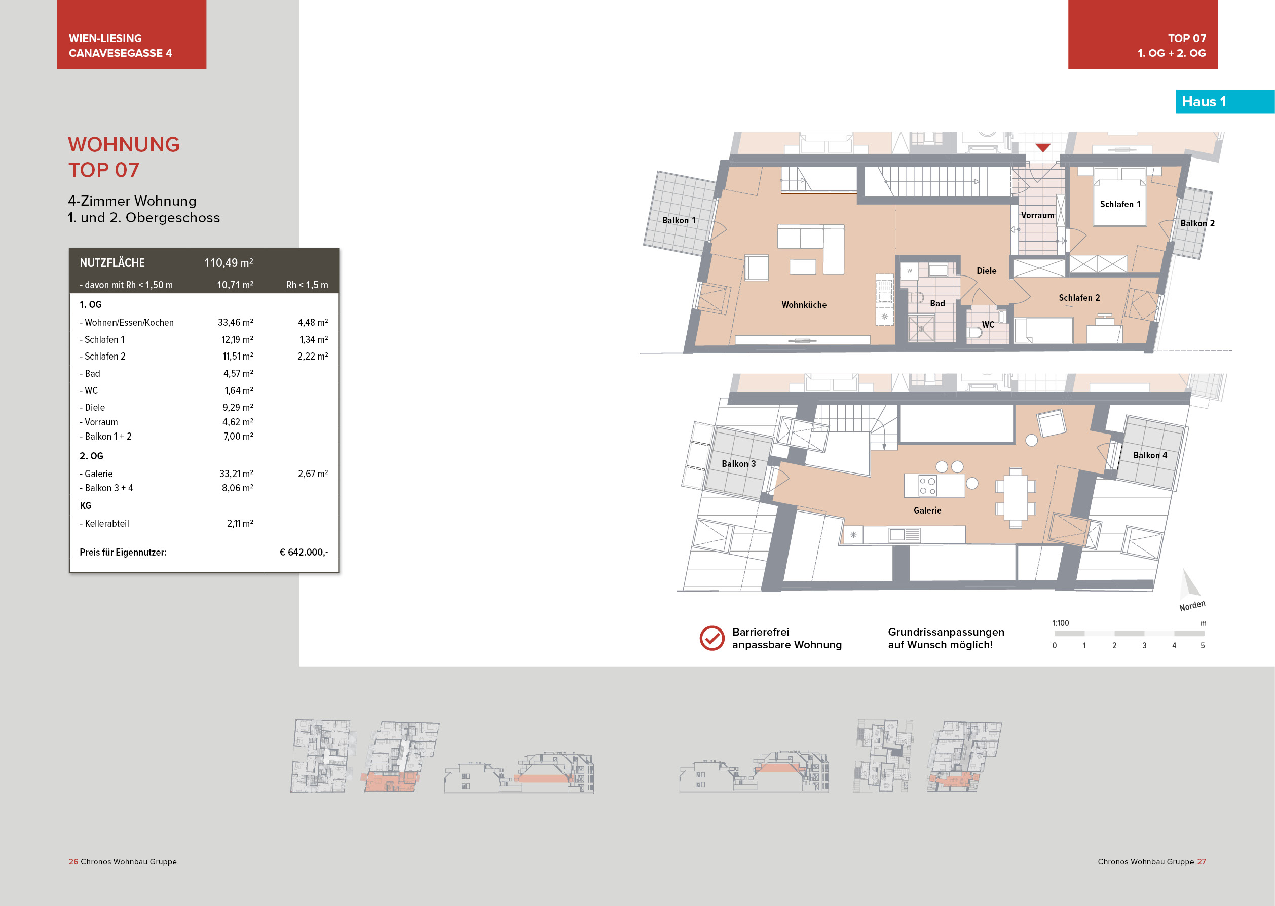 Top 07 (Haus 1) - Canavesegasse 4, Wien-Liesing