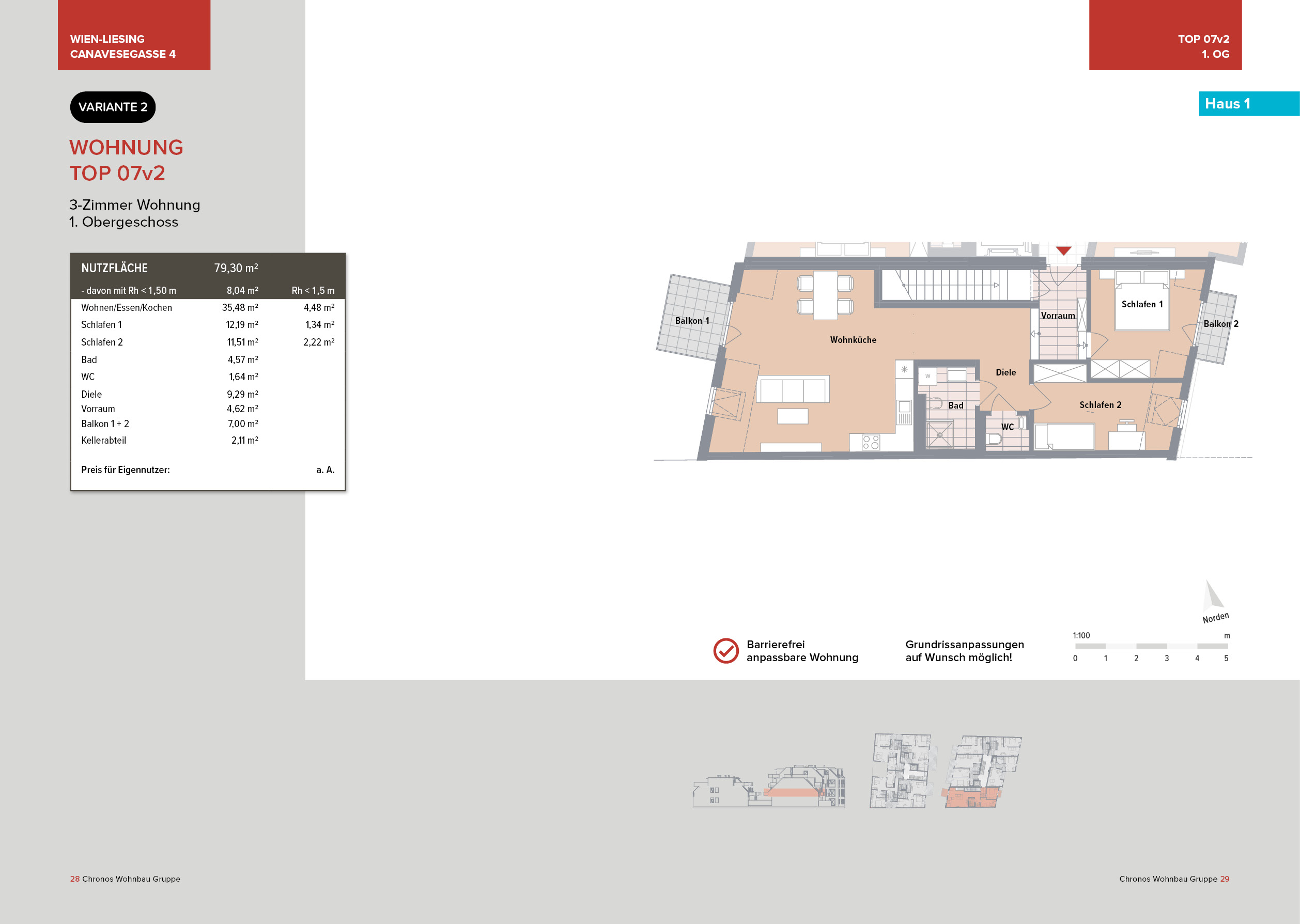 Top 07v2 (Haus 1) - Canavesegasse 4, Wien-Liesing