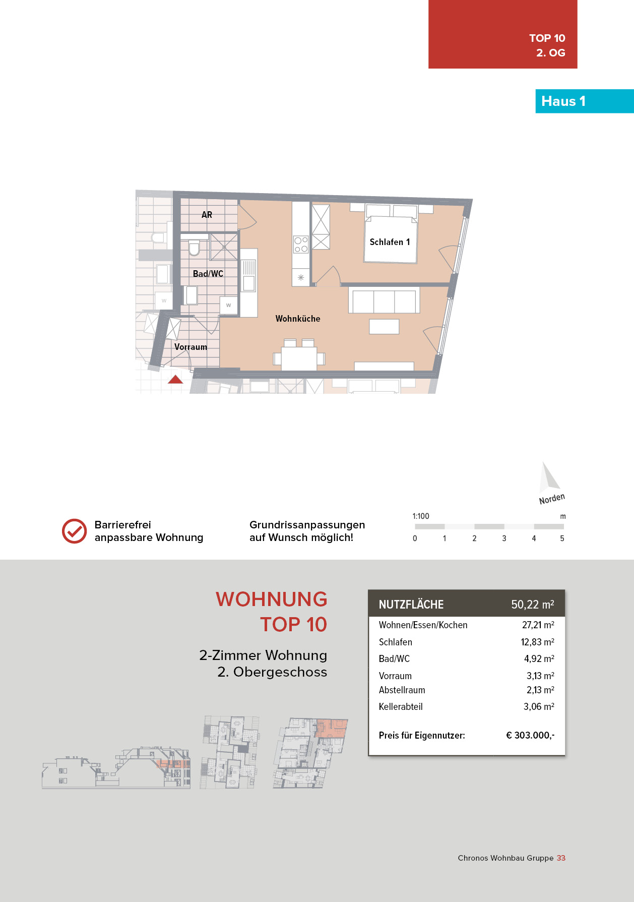 Top 10 (Haus 1) - Canavesegasse 4, Wien-Liesing