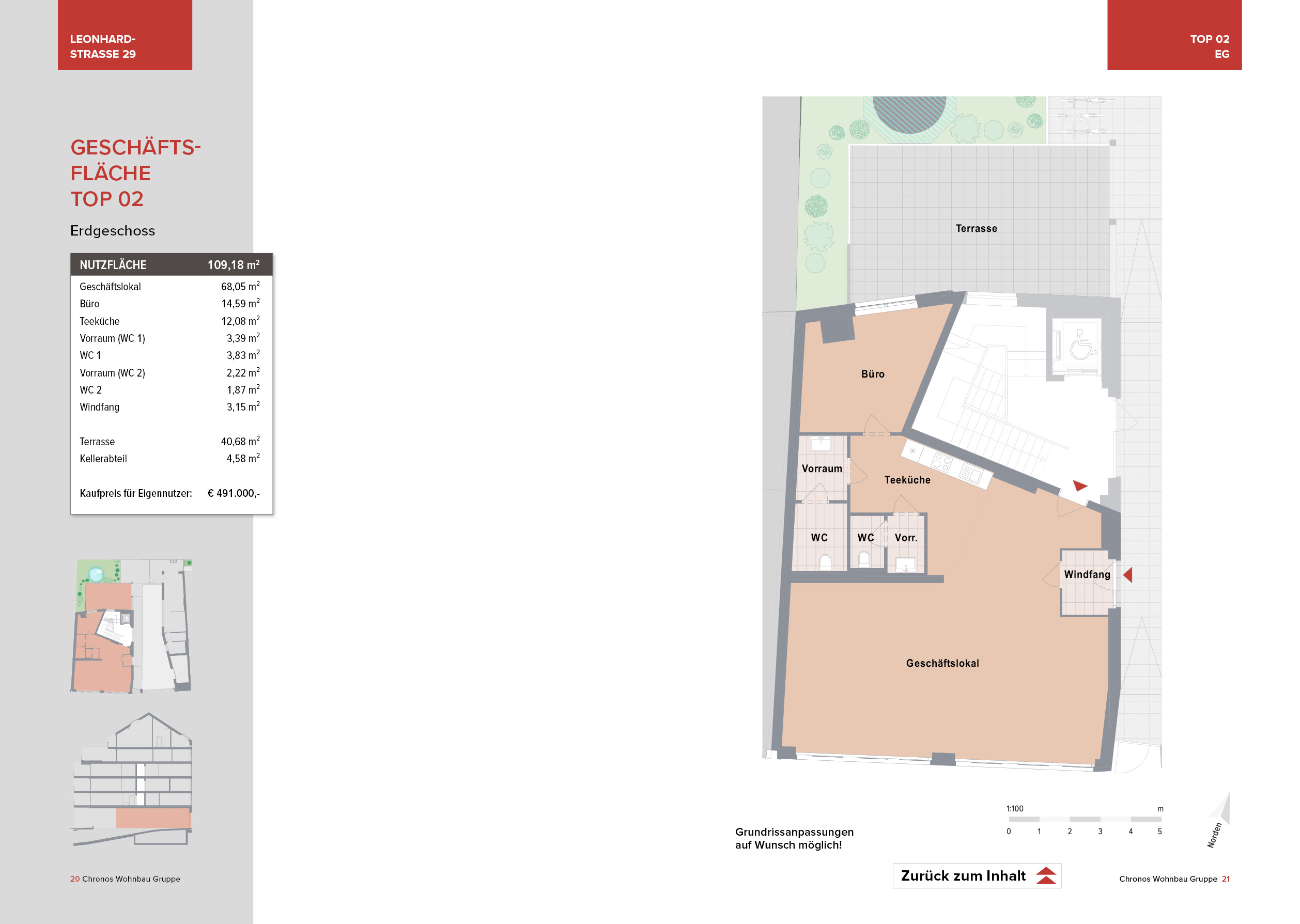 Top 02 - Leonhardstraße 29, Graz-St. Leonhard